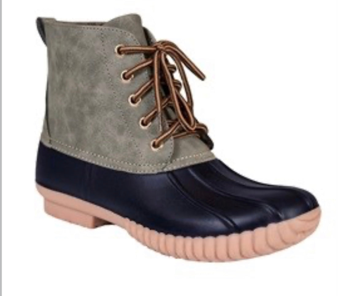 OLIVE DUCK BOOTS