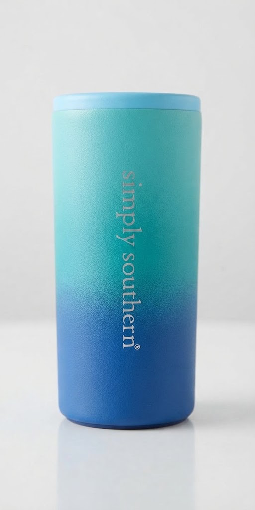 Simply Southern Can Cooler Ocean