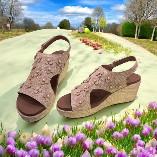 CORKYS CARLEY RAFFIA FLOWER