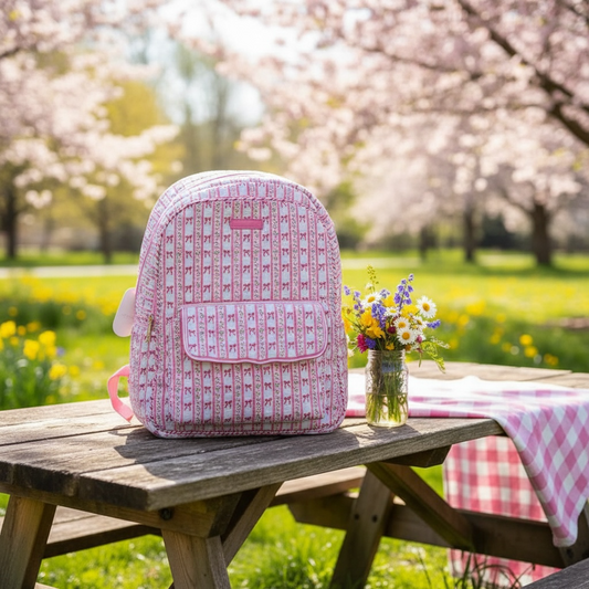 Simply Southern Backpack Pink Bow