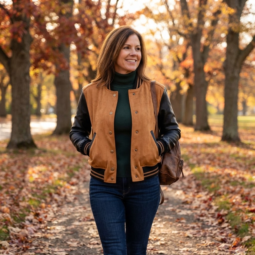 Blu Pepper Brown Suede Jacket