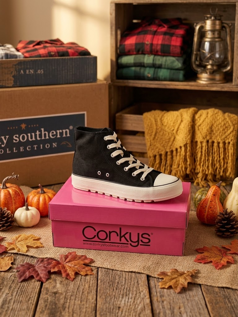 Corkys Hunky Dory Black Velvet