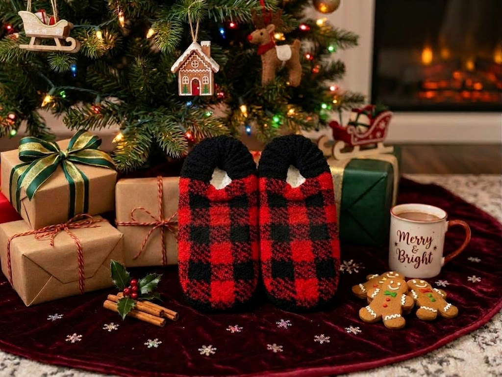SS Slipper Buffalo Plaid