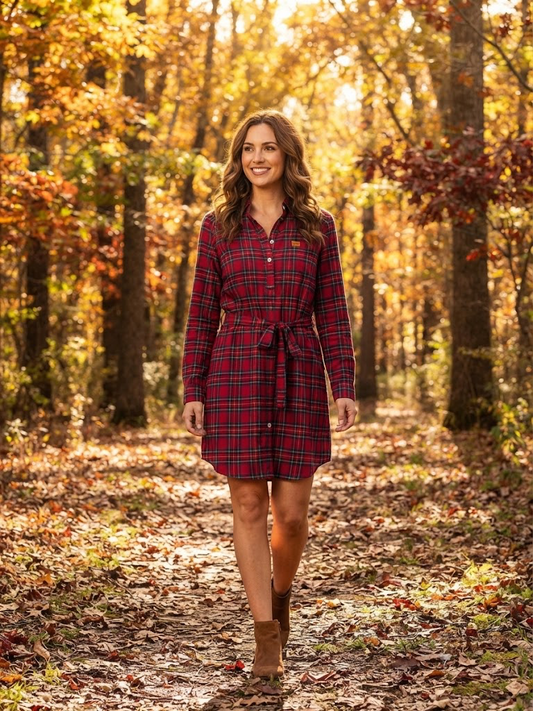 SS Button Dress Stewart