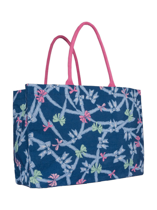 Simply Southern Quilted Tote Ribbon