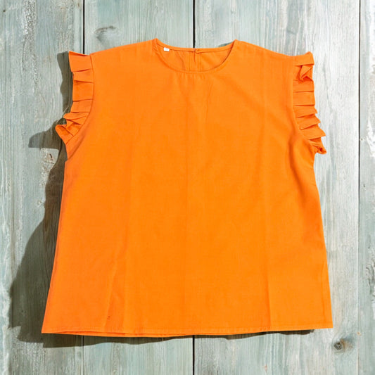 ORANGE BLOUSE