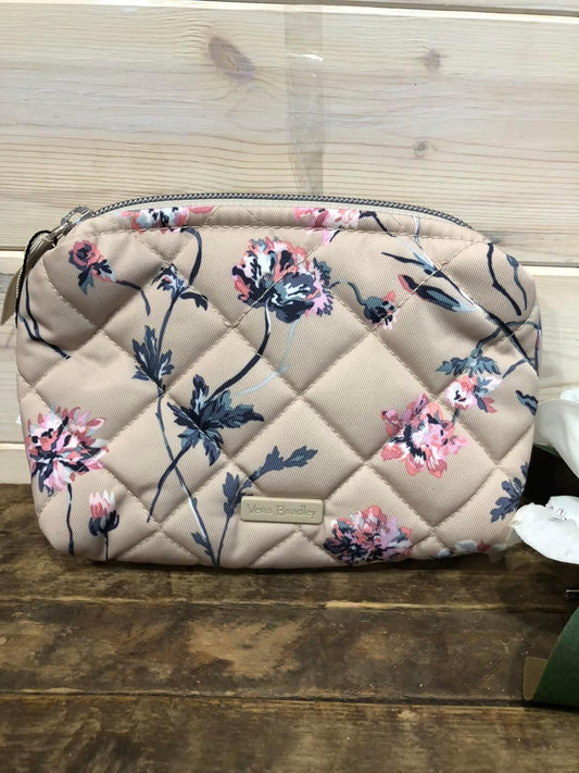 VERA BRADLEY MAKEUP BAG STRAWFLOWERS