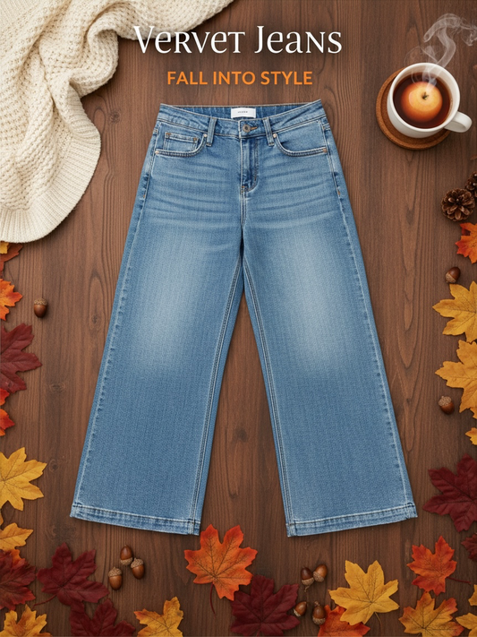 Vervet Olivia Wide Leg Jeans