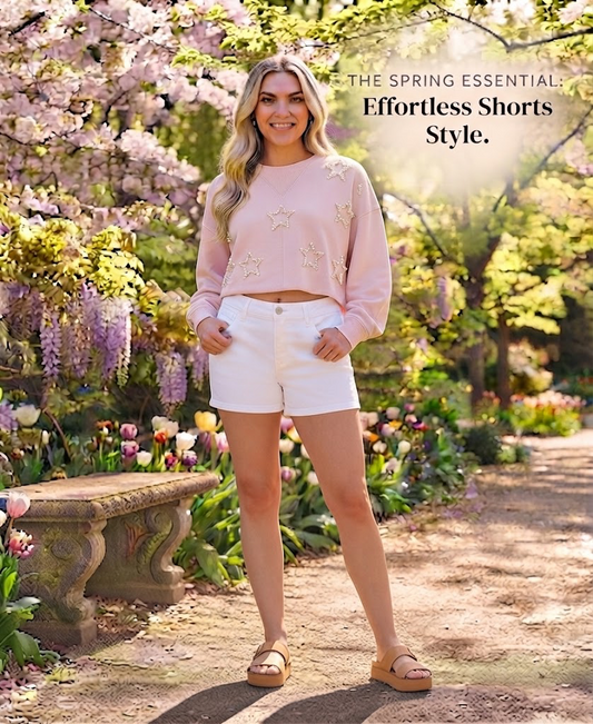 SIMPLY SOUTHERN CROP PULLOVER PIPER PINK