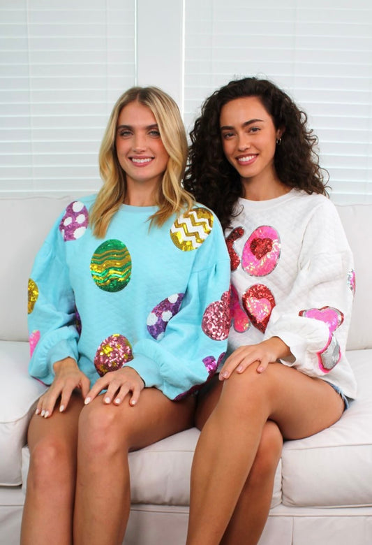 EASTER QUILTED BUBBLE TOP