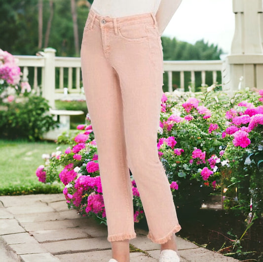 VERVET MELISSA BY FLYING MONKEY MID RISE STRAIGHT STRETCH
