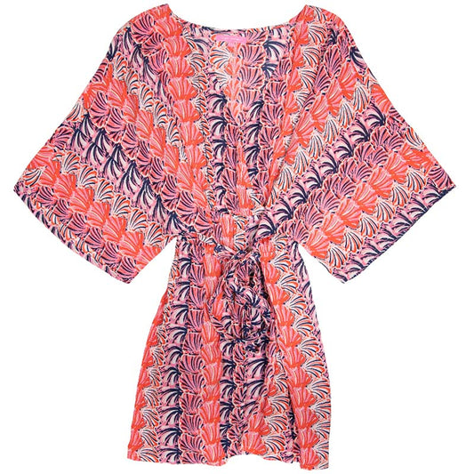 SIMPLY SOUTHERN KIMONO COVERUP- SCALLOP