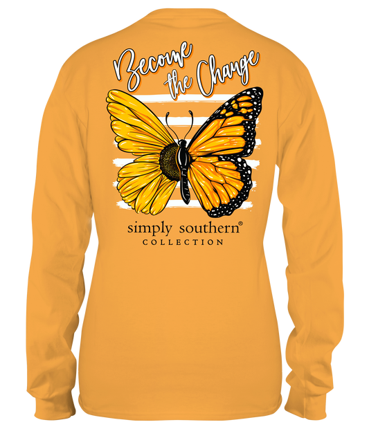 LONG SLEEVE BECOME THE CHANGE