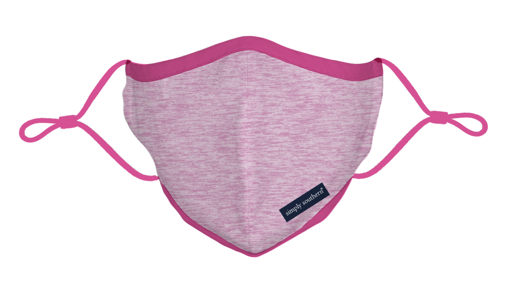 FACE MASK-HEATHER PINK