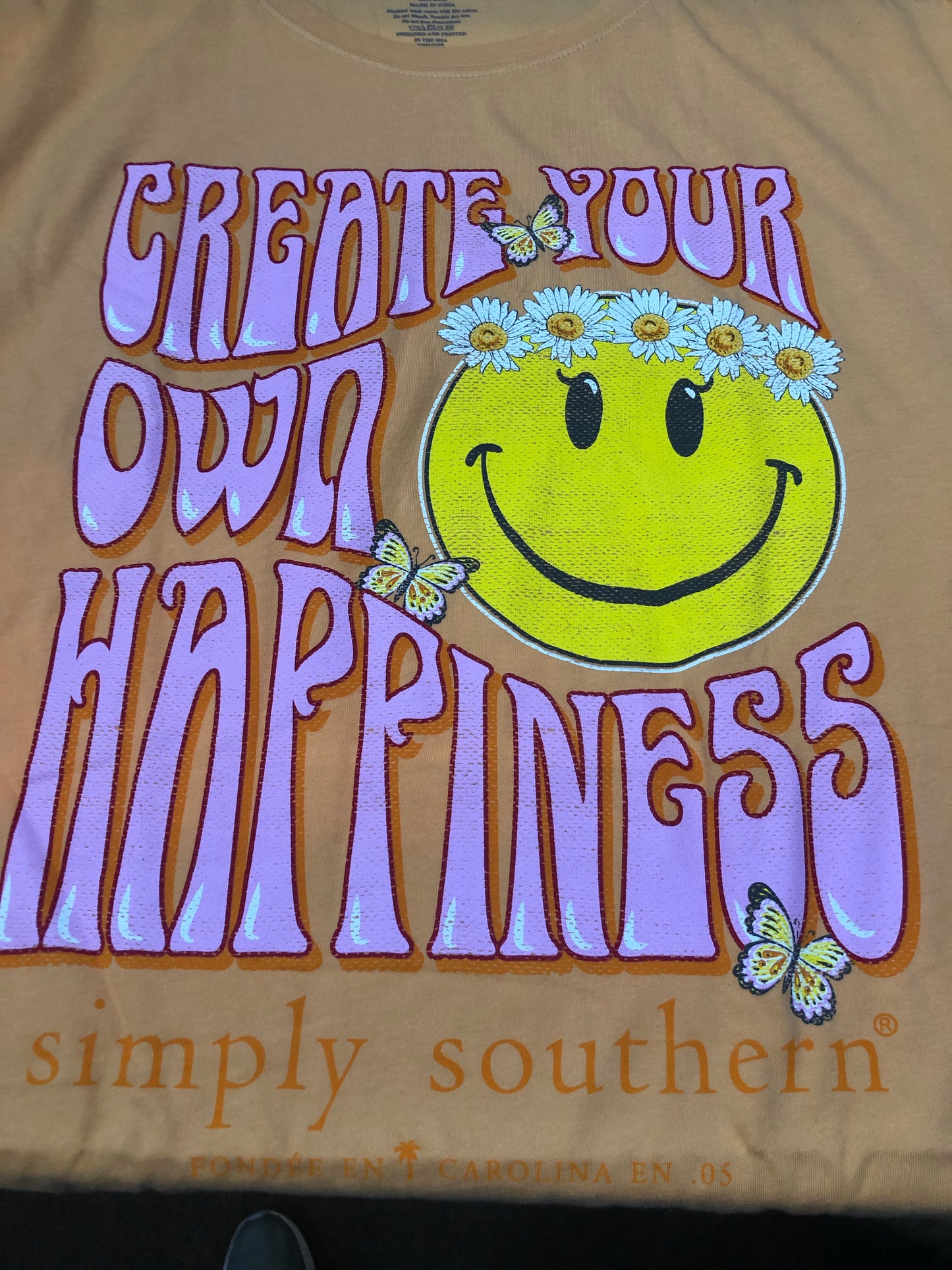 O/S HAPPINESS BY SIMPLY SOUTHERN