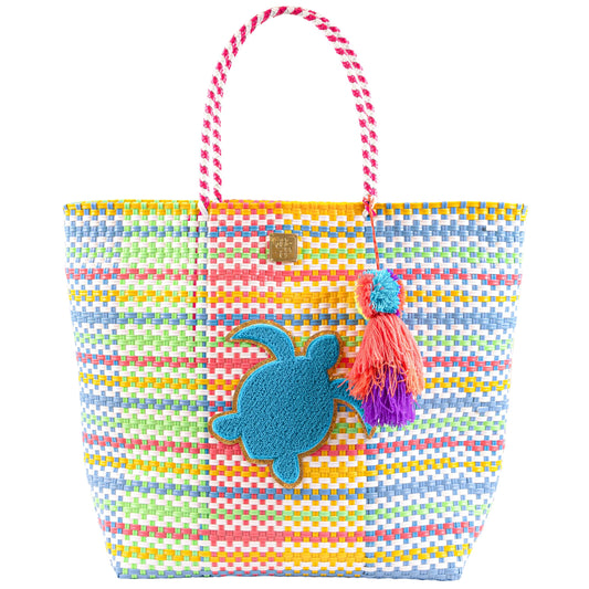 SIMPLY SOUTHERN CALABASH TOTE TURTLE