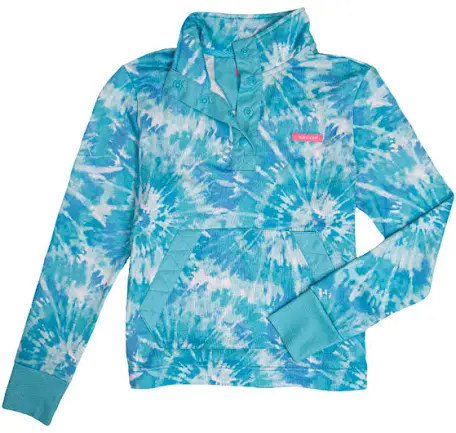 SIMPLY SOUTHERN TIE DYE PULLOVER BLUE