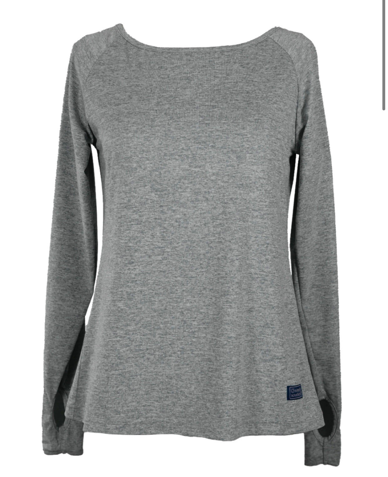 Simply Southern Sport Tops-Gray