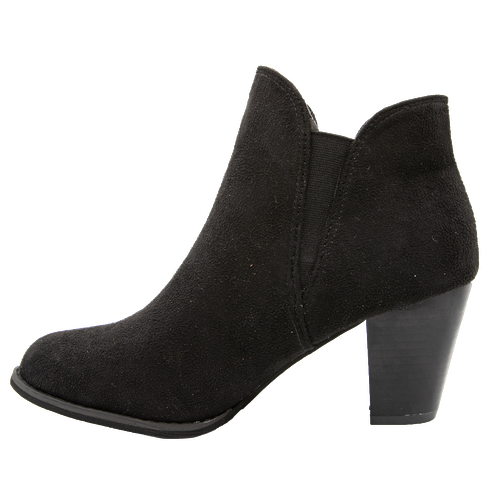 SIMPLY SOUTHERN HEEL BOOTS- BLACK