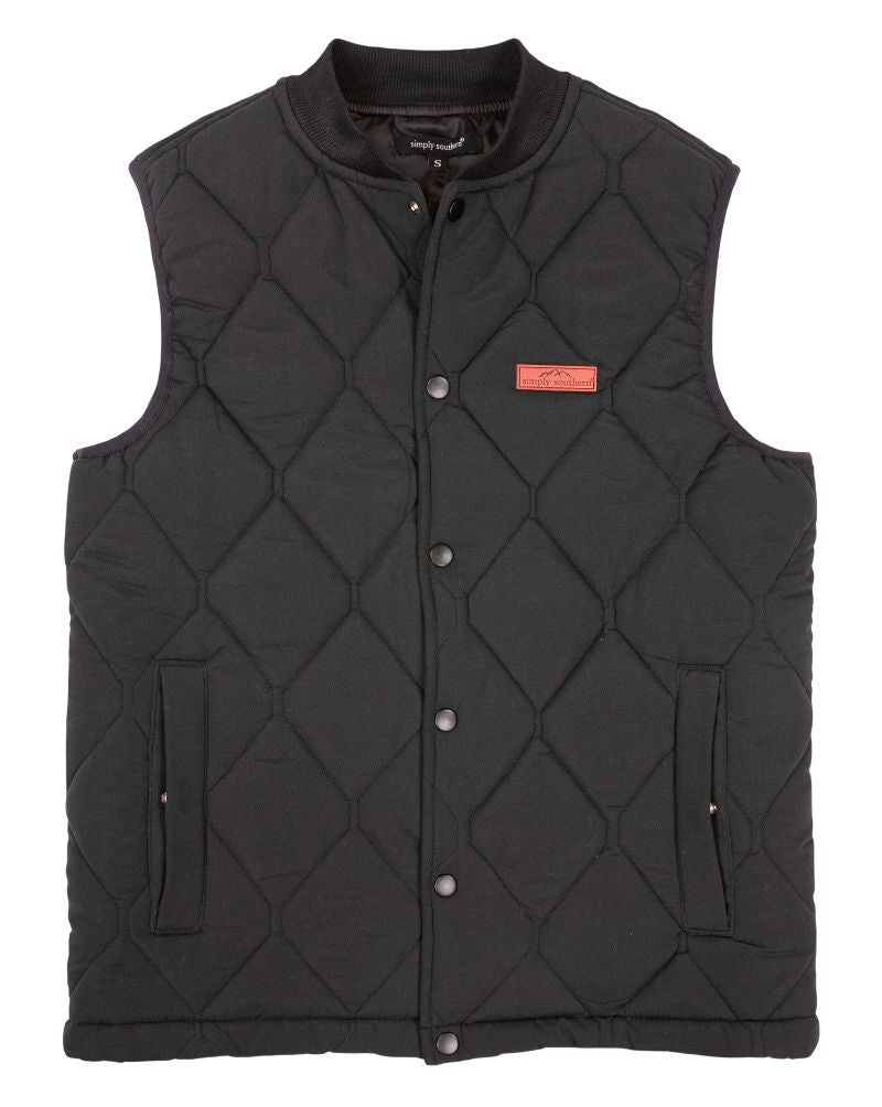 MENS QUILTED VEST BY SIMPLY SOUTHERN