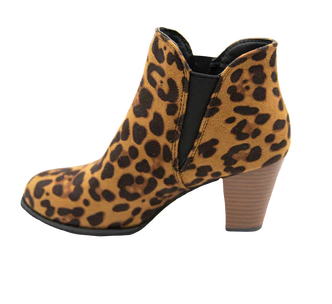 SIMPLY SOUTHERN HEEL BOOT- Leopard