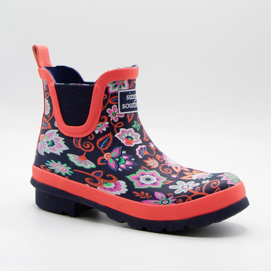 SIMPLY SOUTHERN RAIN BOOTS FLORAL